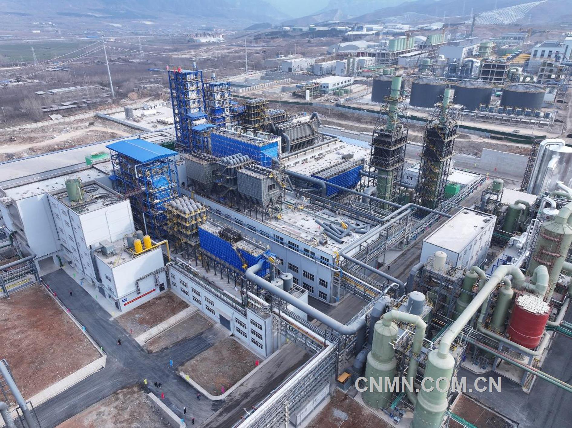金利-航空及微電子新材料應用復合多金屬制造項目航拍圖。